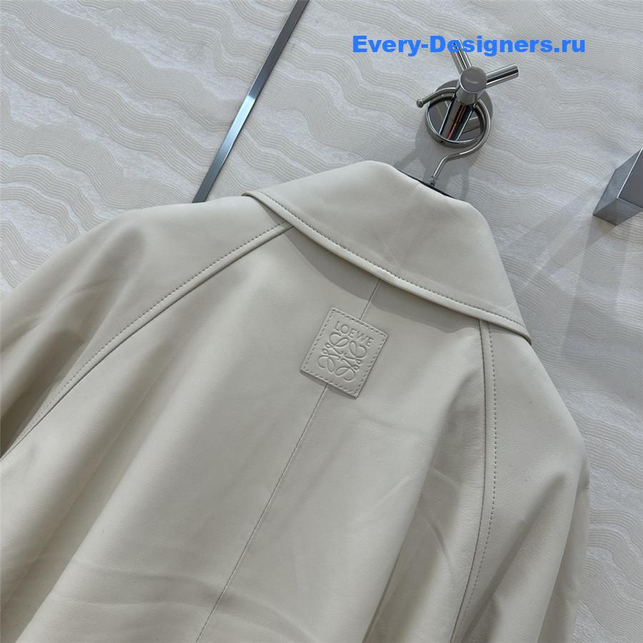 L0ew* leather jacket