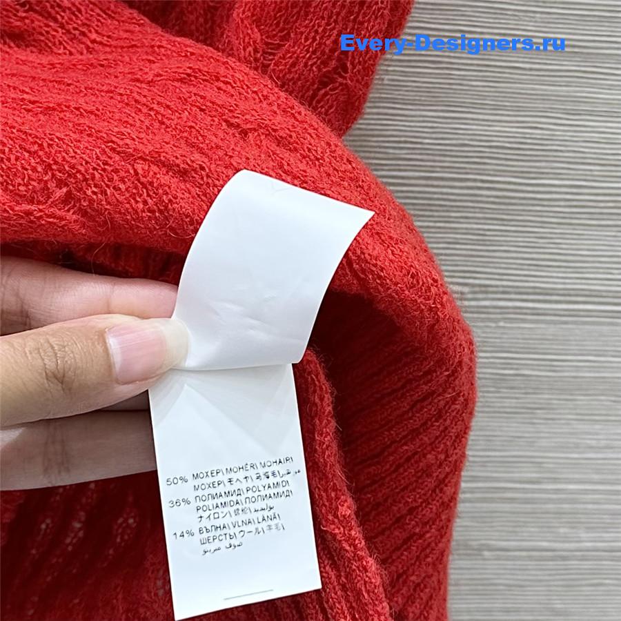 BC Red Cable Vest Top