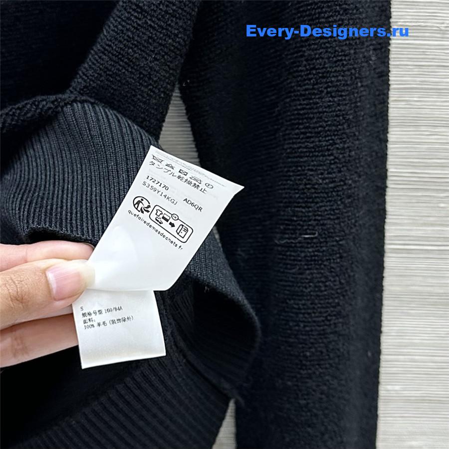 L0ew* crew neck knit top