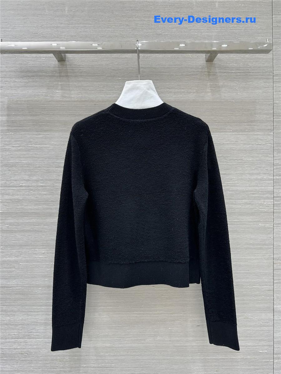 L0ew* crew neck knit top