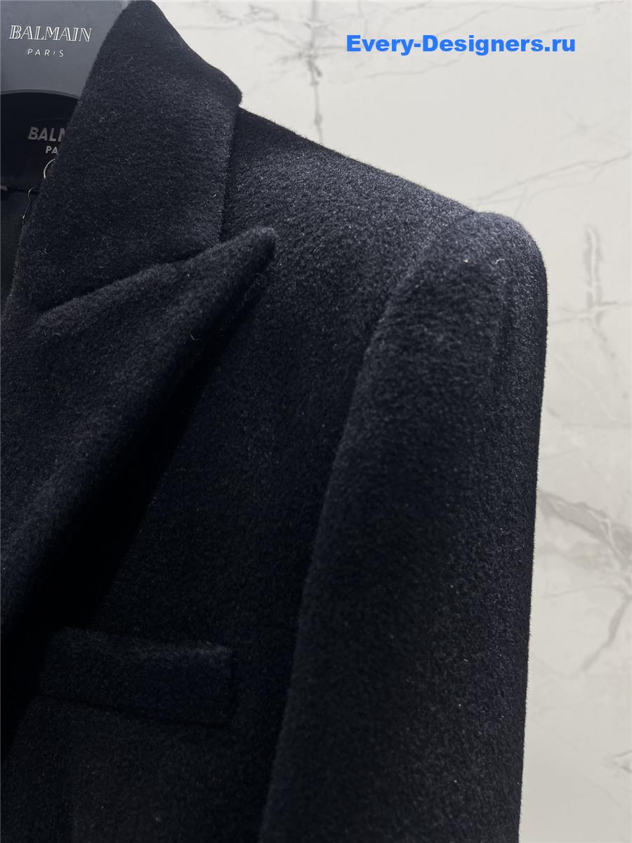 Balmain cashmere long coat