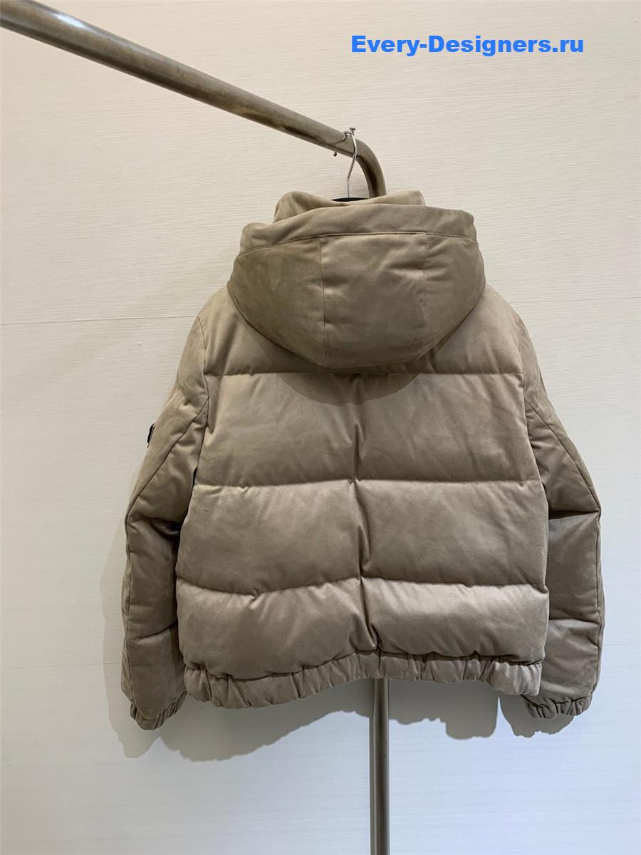 BC SUED SUEDE DOWN JACKET