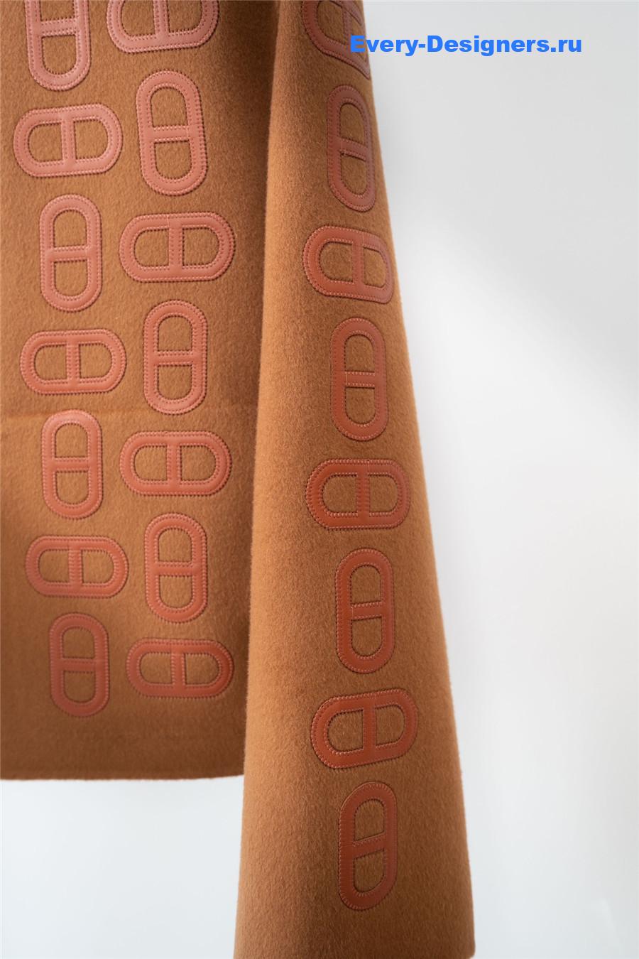 H**me5 embroidered mixed leather jacket