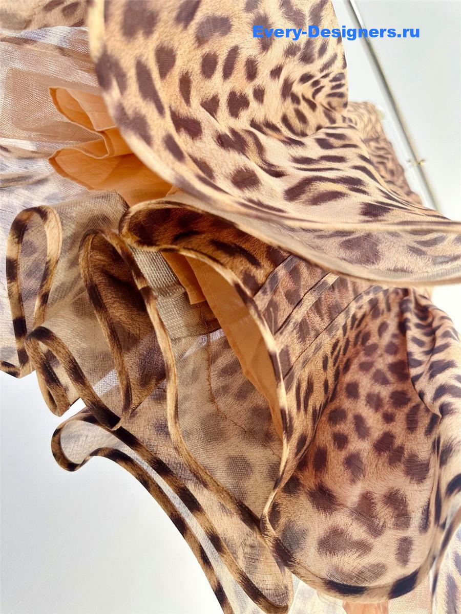 Zimm Crush Panelled Pencil Skirt