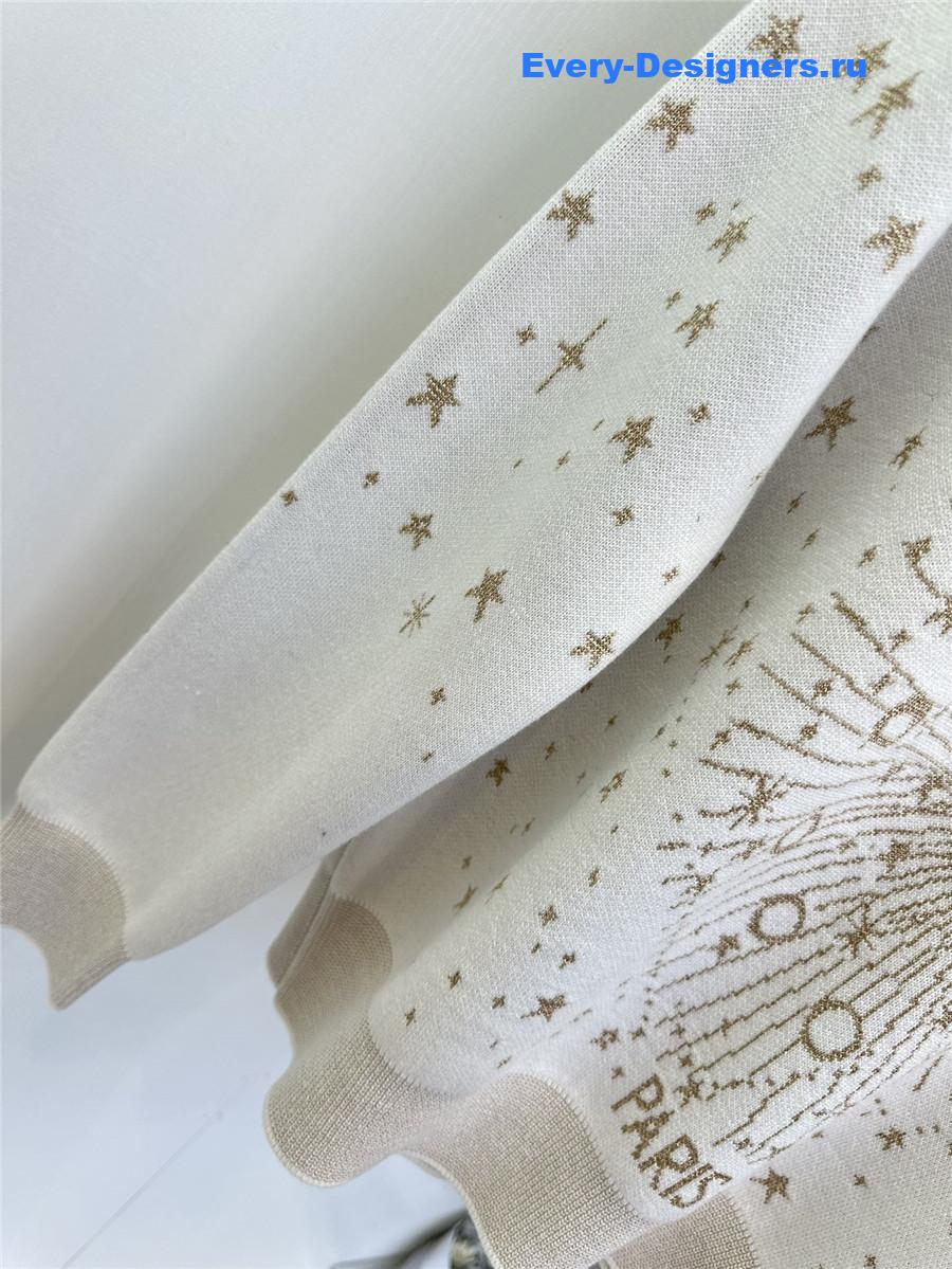 D10r astral motif sweater