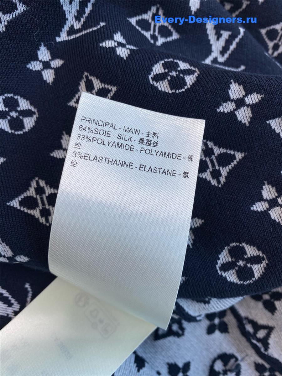 l0vis Vvtt0n striped monogram t-shirt