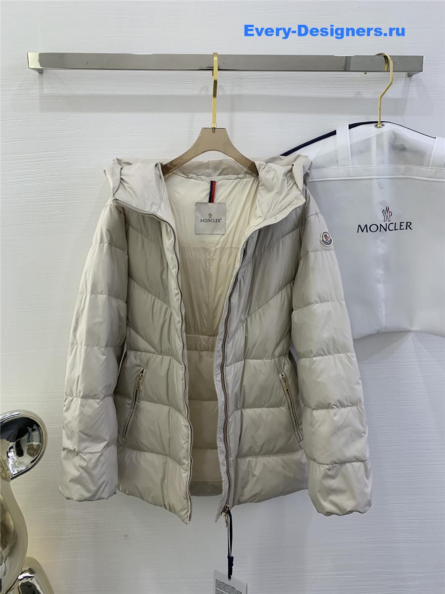 Moncler Brosse Jacket in White