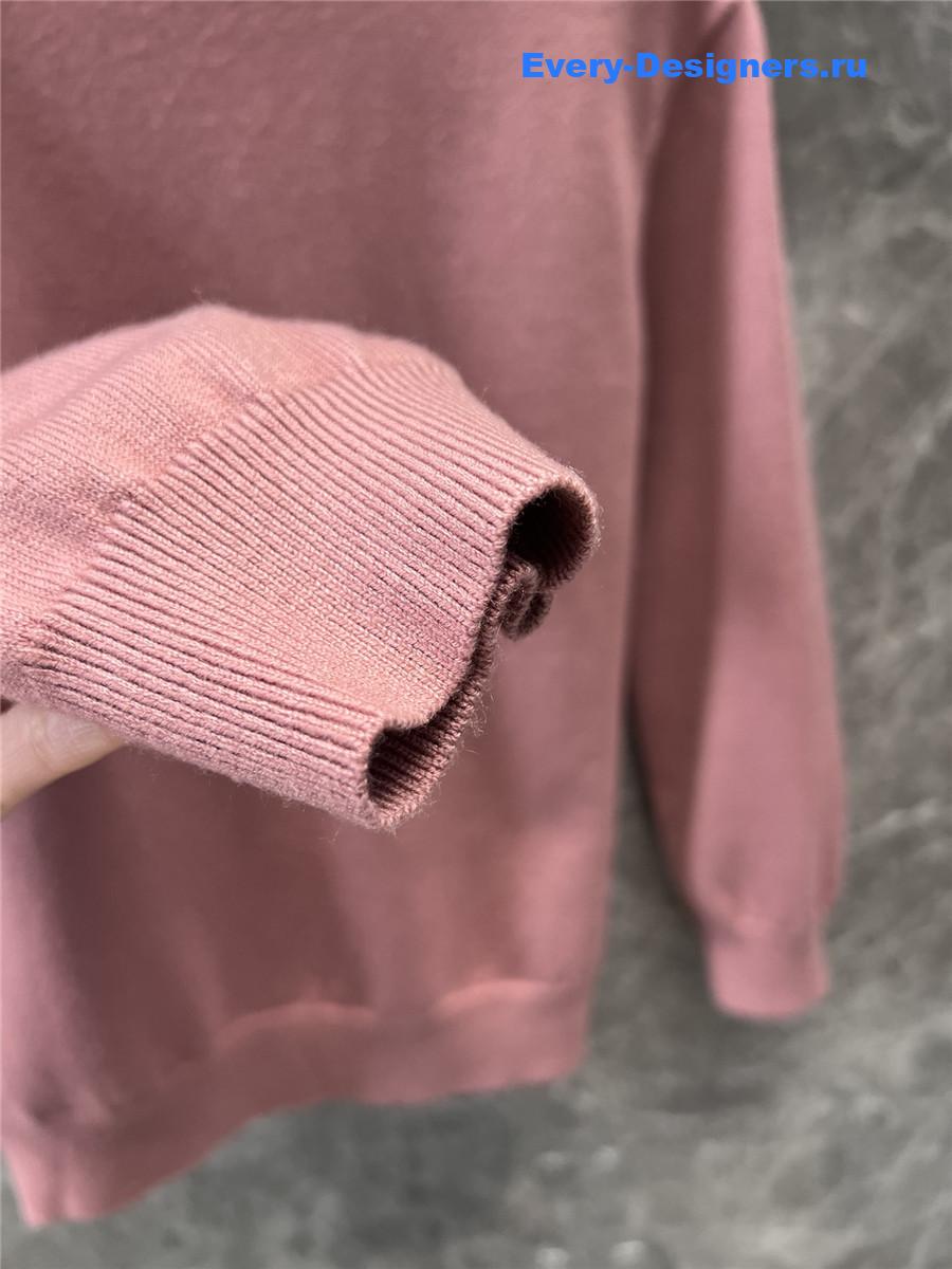 Va1e*ntin0 garavani lace-trim cardigan in pink