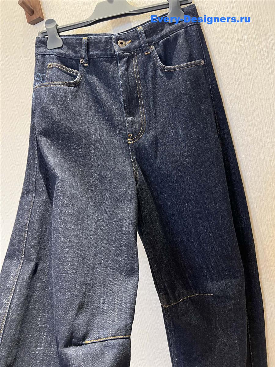 L0ew* high waist wide leg jeans