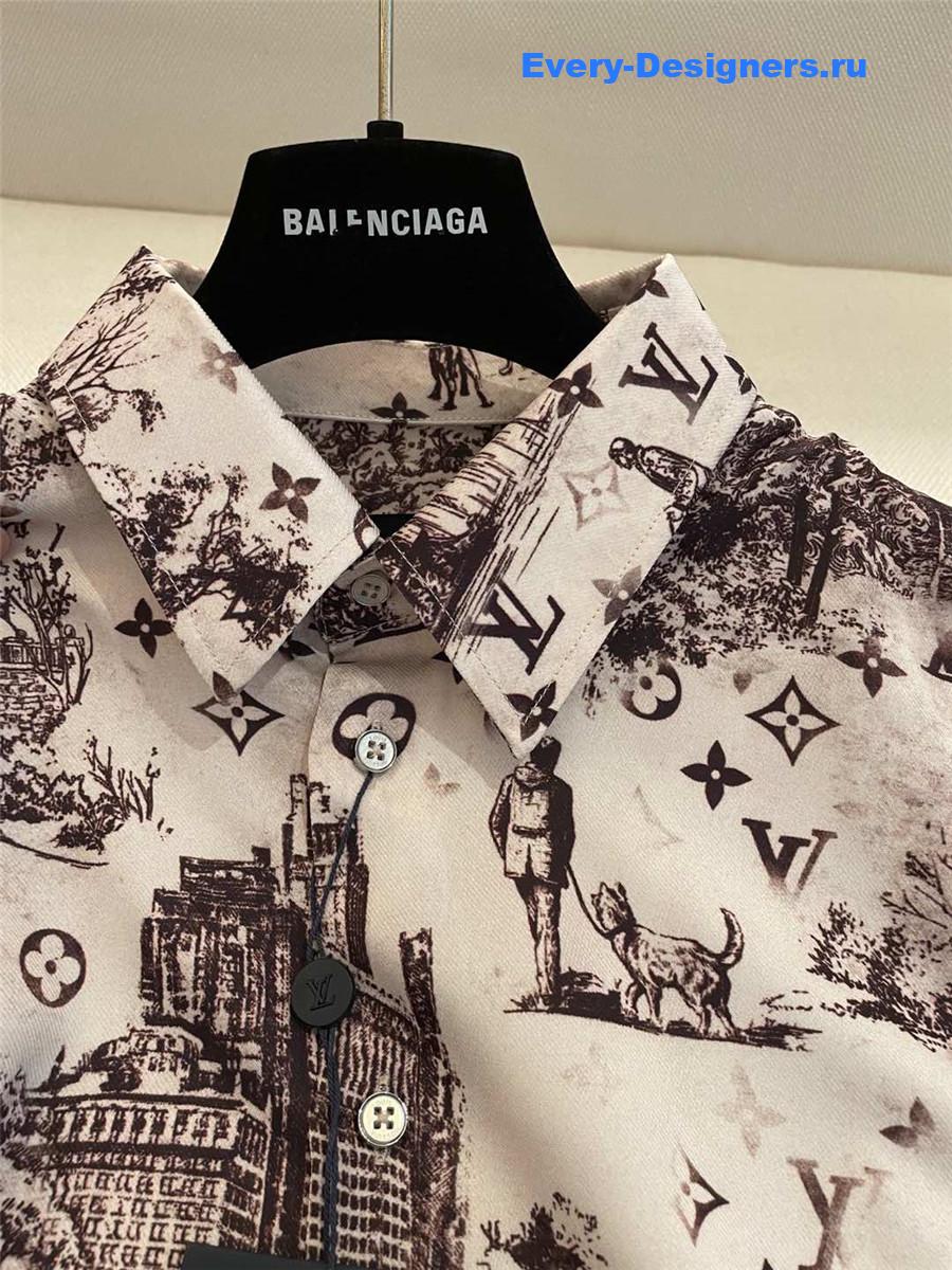 l0vis Vvtt0n city silk long sleeve shirt