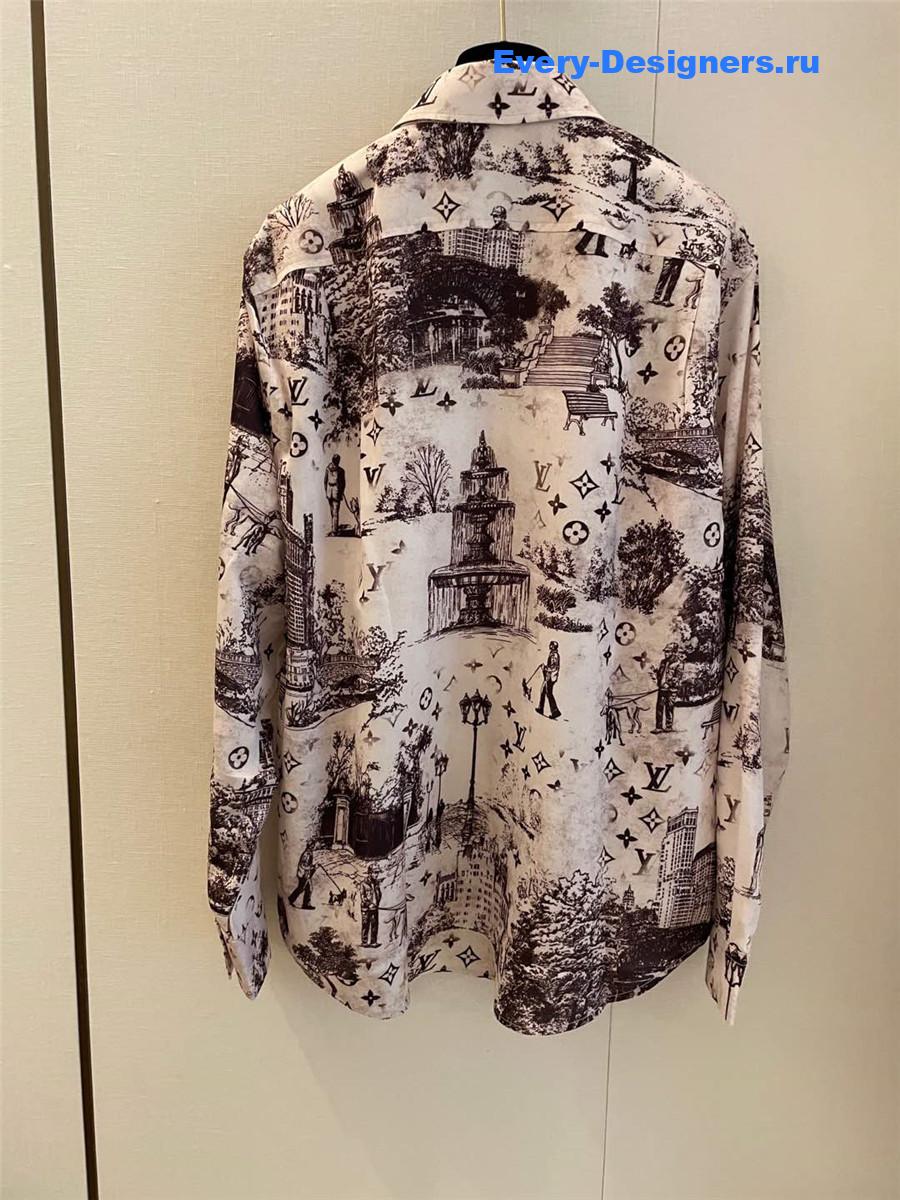 l0vis Vvtt0n city silk long sleeve shirt