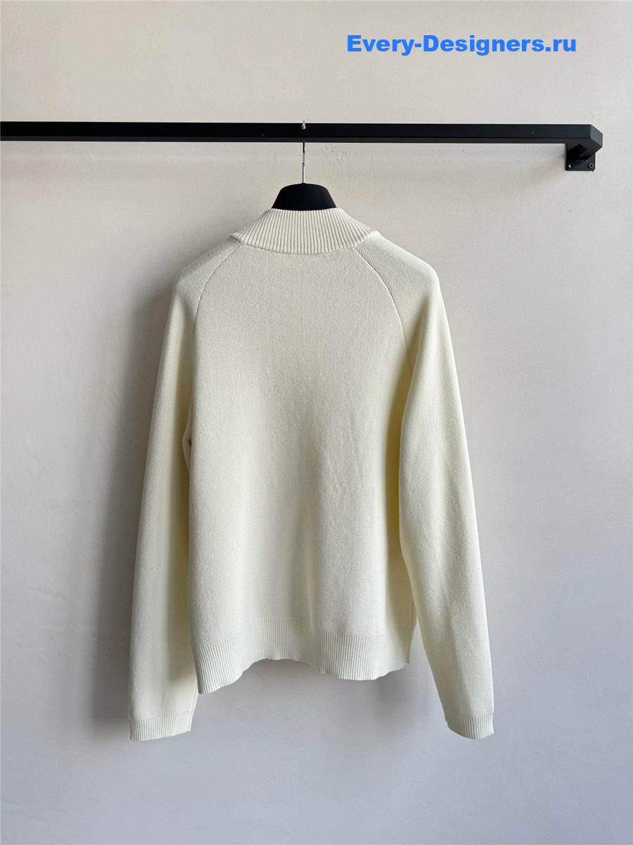 D10r logo embroidered knitted suit