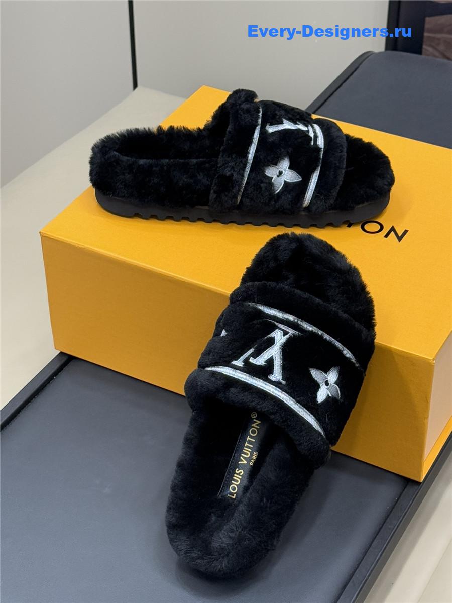 l0vis Vvtt0n lv bliss comfort mule black