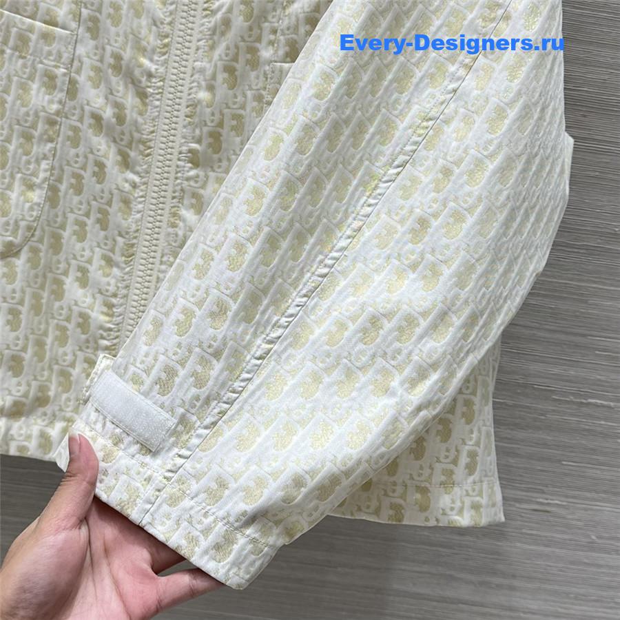 D10r oblique hooded jacket coat