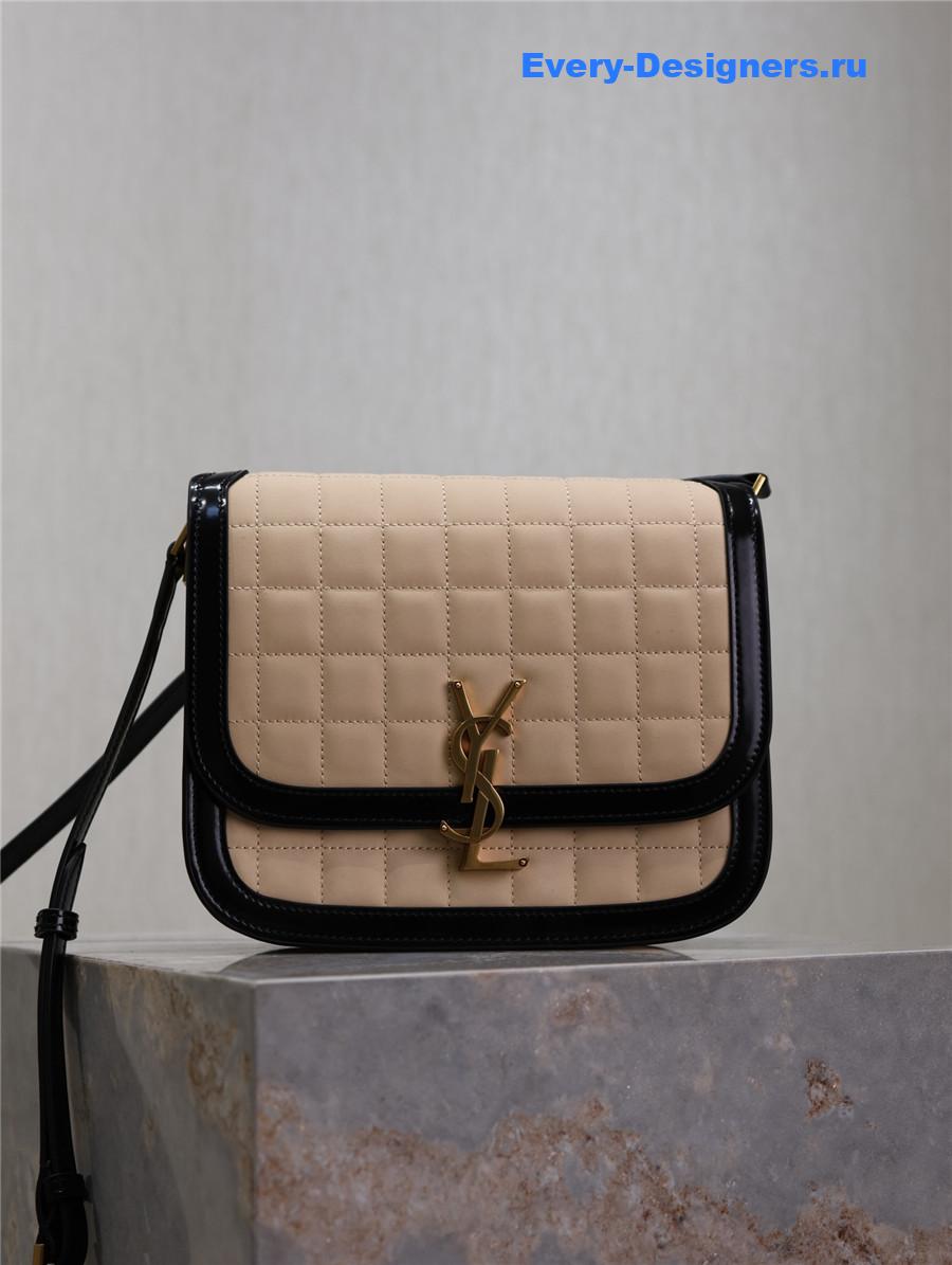 Sa1nt Lau*nt medium solferino satchel bag beige