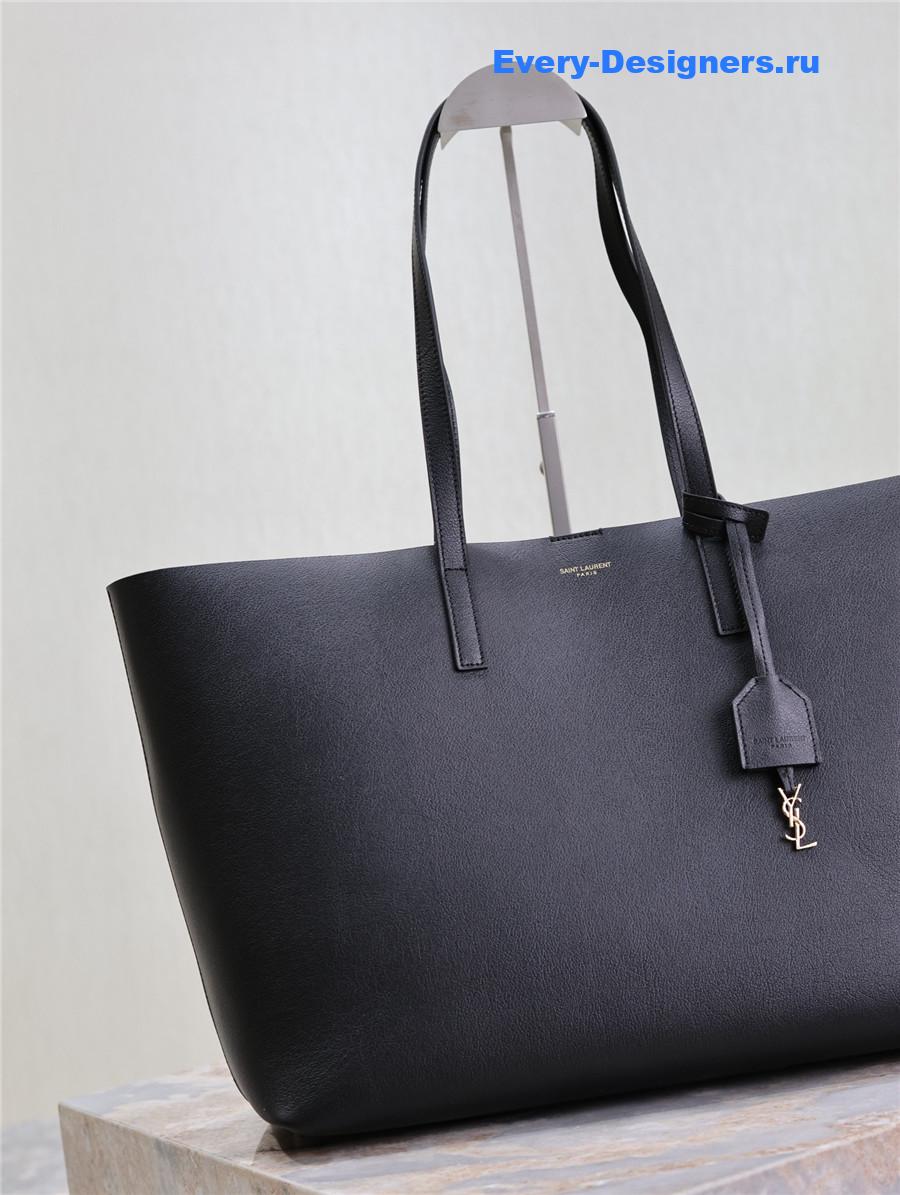 Sa1nt Lau*nt black calfskin tote