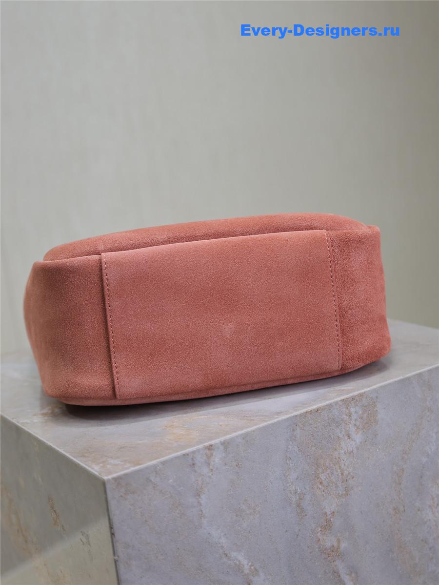 Sa1nt Lau*nt le 5 À 7 suede bag pink