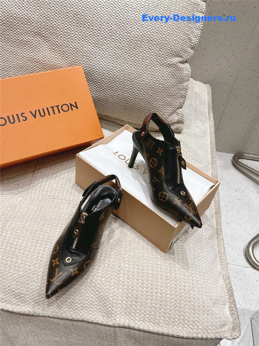 l0vis Vvtt0n lv monogram allure slingback pump