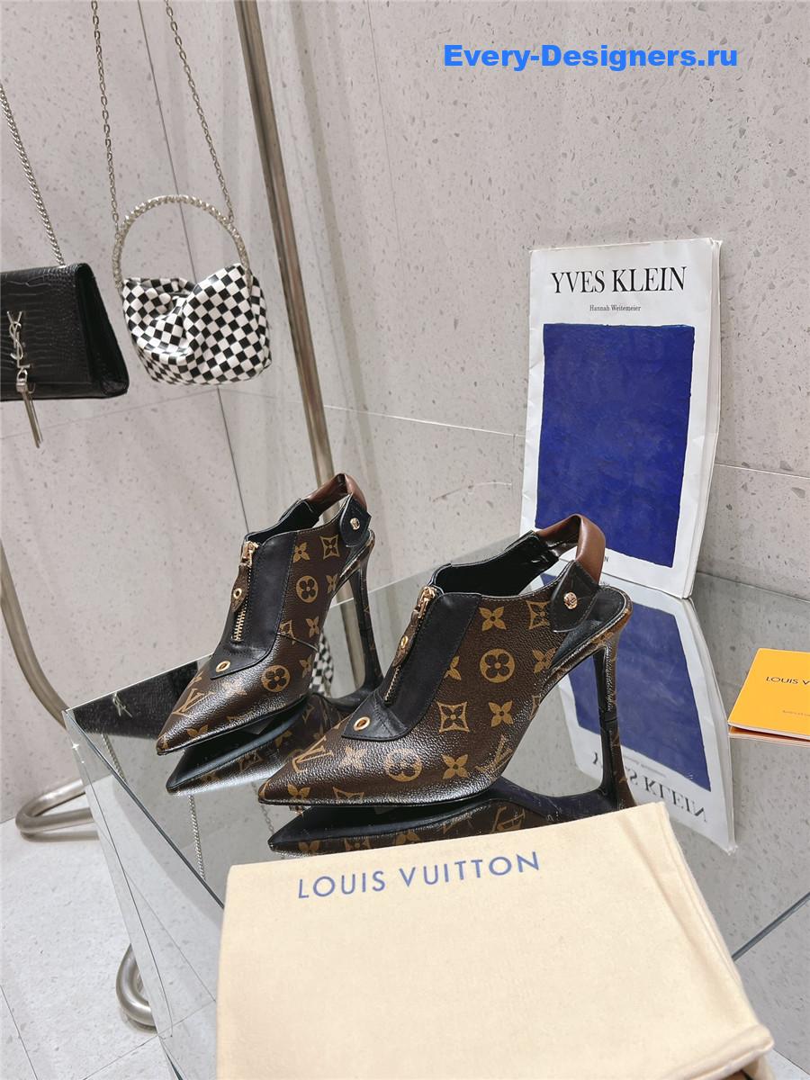 l0vis Vvtt0n lv monogram allure slingback pump