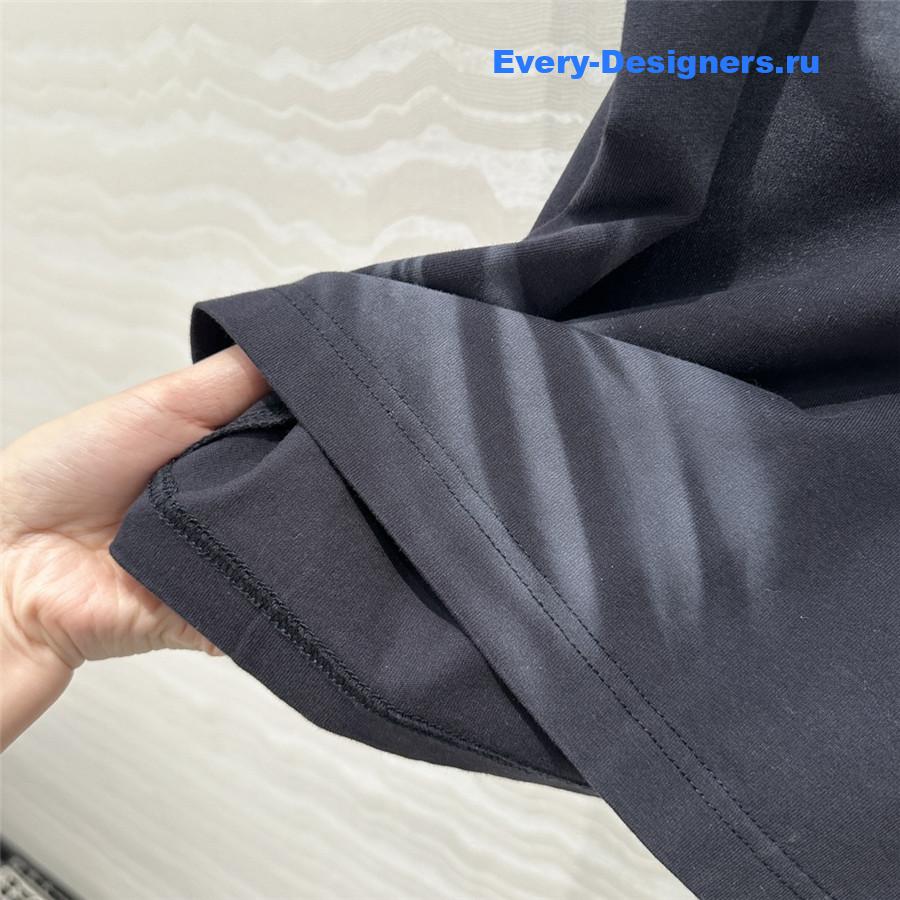 A1exa*der wang black cropped t-shirt