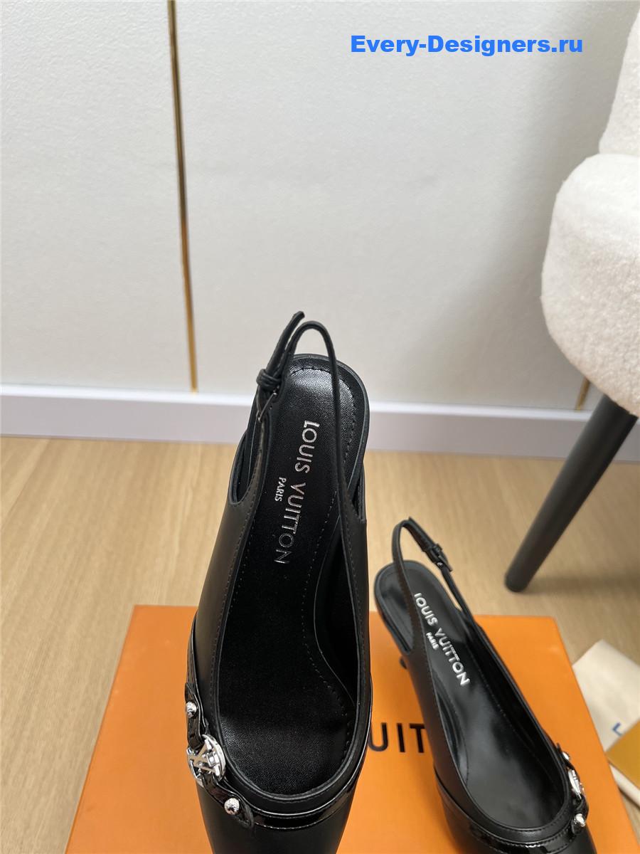 l0vis Vvtt0n archlight slingback pumps in black