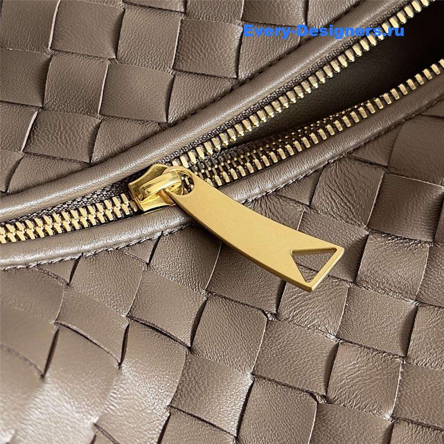 b0tt*ga Ven*ta jodie intrecciato large leather shoulder bag