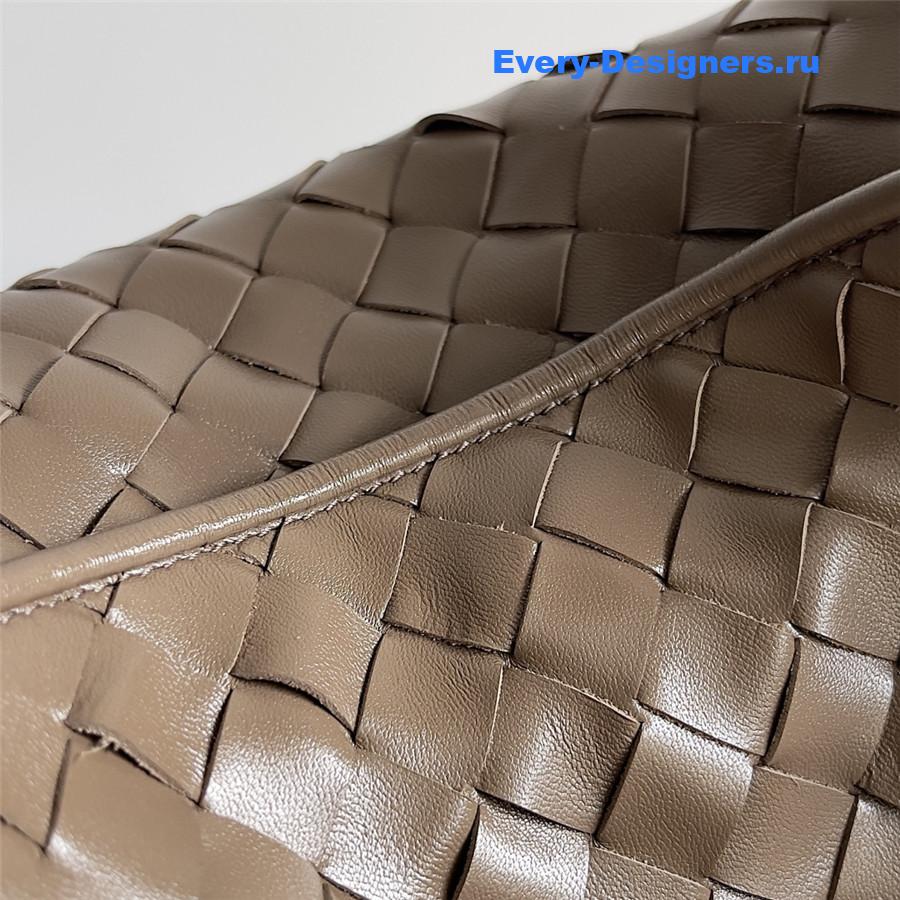 b0tt*ga Ven*ta grosse hop medium leather tote