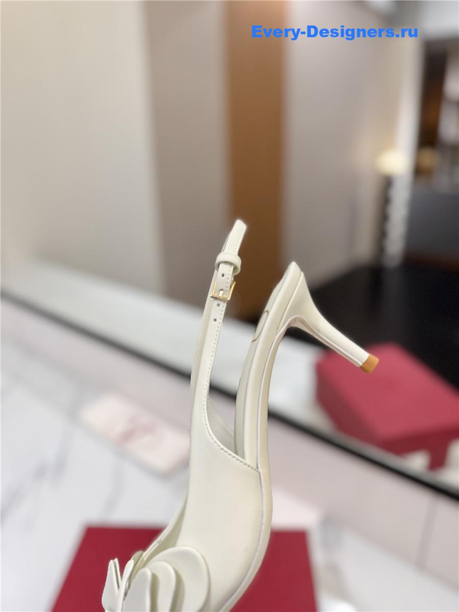 Va1e*ntin0 bow slingback heels