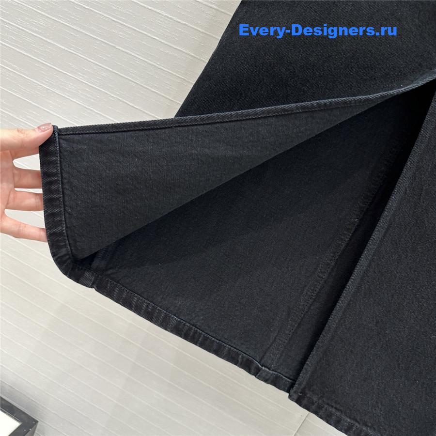 Pra*a denim long skirt