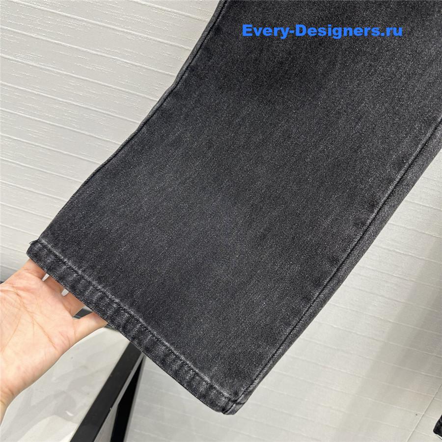 A1exa*der wang black straight jeans