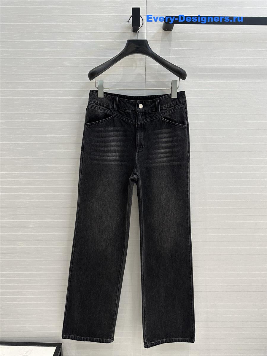 A1exa*der wang black straight jeans