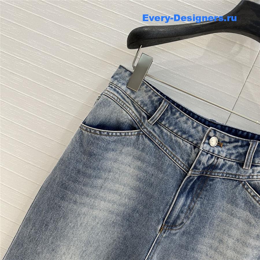 A1exa*der wang blue straight jeans