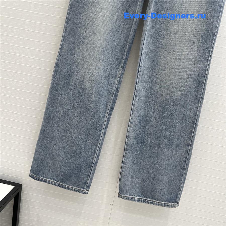 A1exa*der wang blue straight jeans