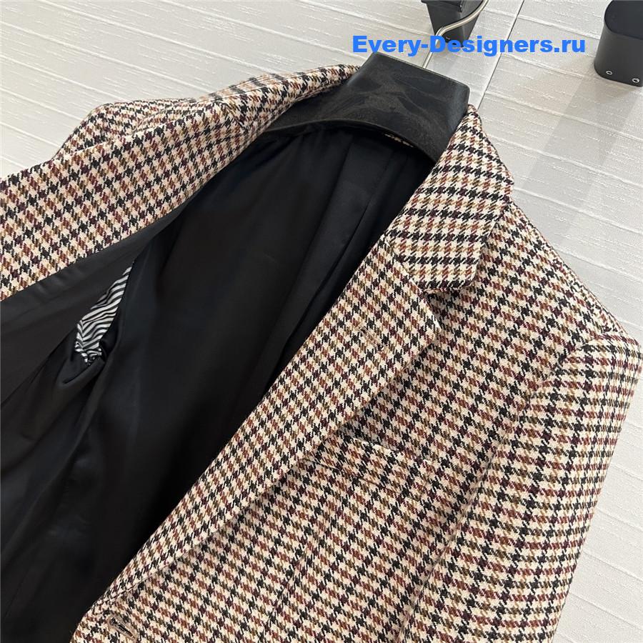 Ce1i*e houndstooth blazer for women