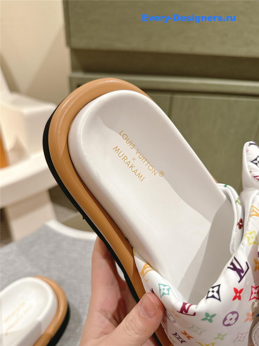 l0vis Vvtt0n lv x tm pool pillow flat comfort mule