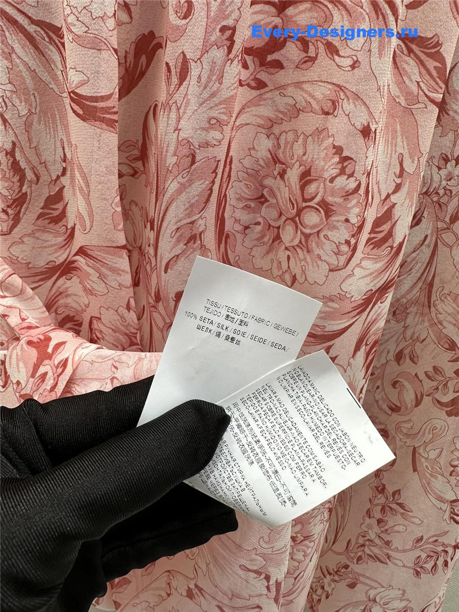 Va1e*ntin0 flower print halter silk top