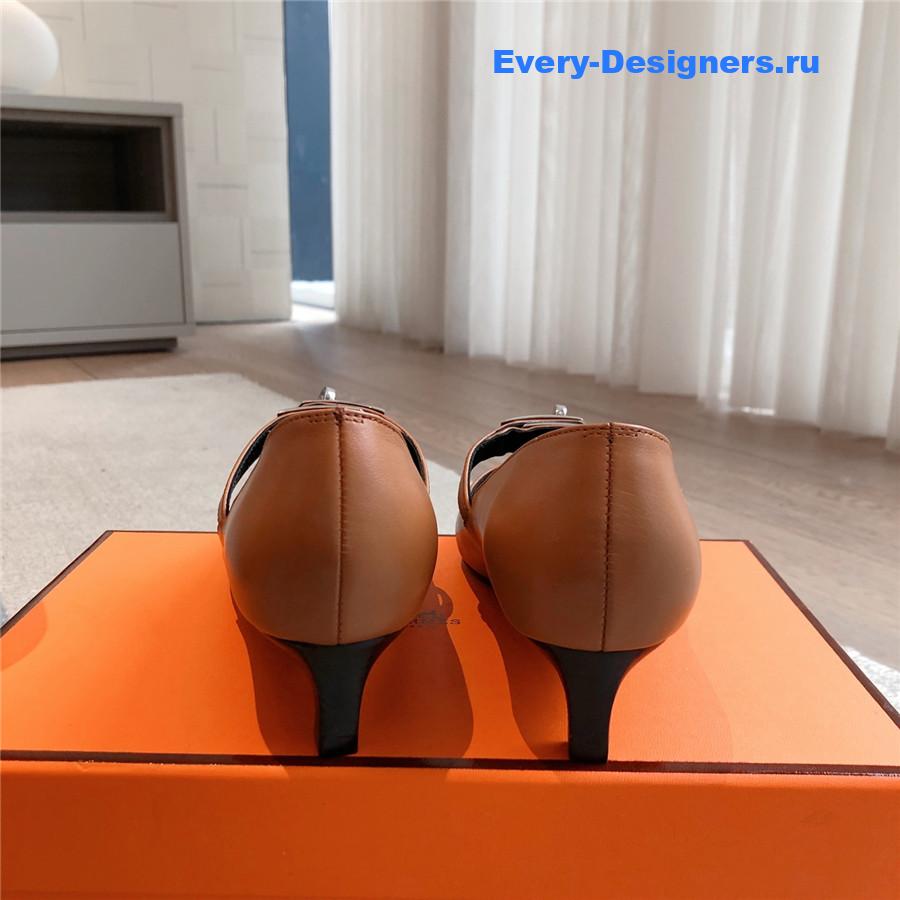 H**me5 kiara 40 pumps brown