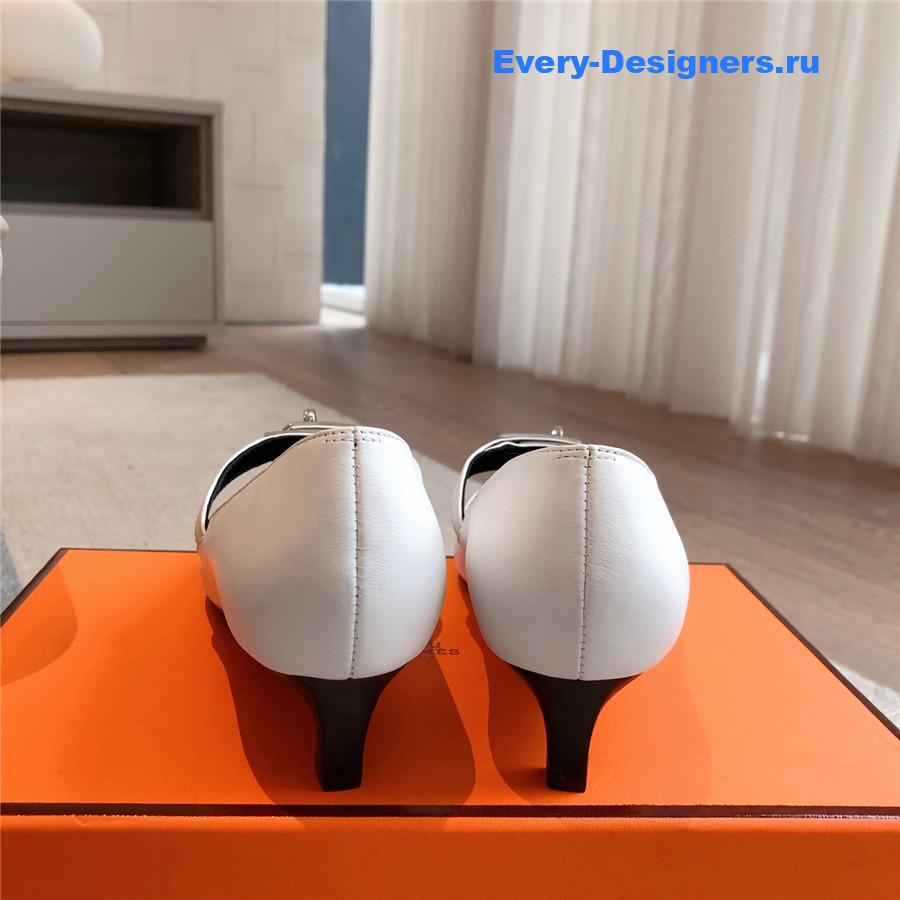 H**me5 kiara 40 pumps white