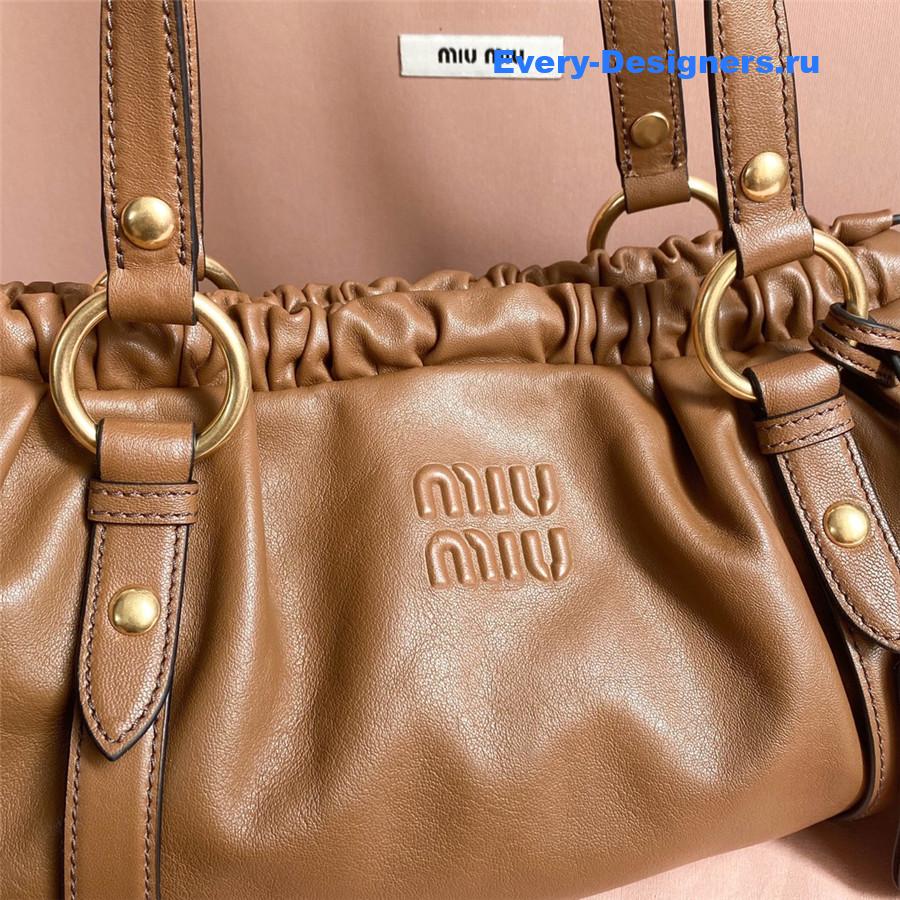 Miu Miu Joie Nappa Leather Bag for Women