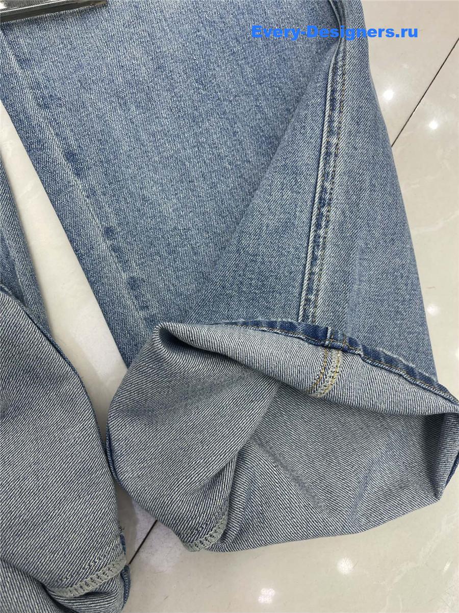 Miu Miu Straight Wide-Leg Jeans