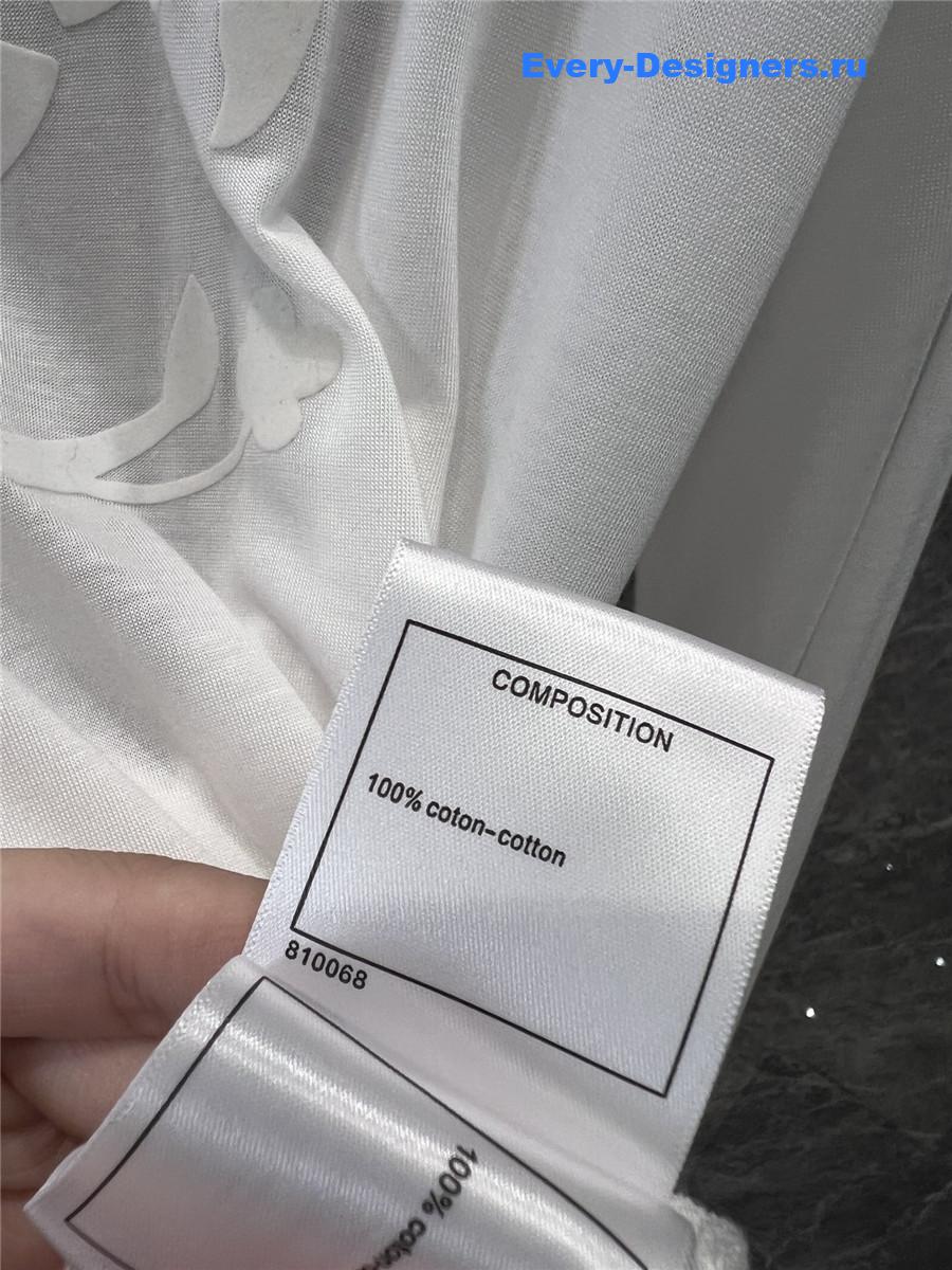 Ch**el logo print long sleeve top