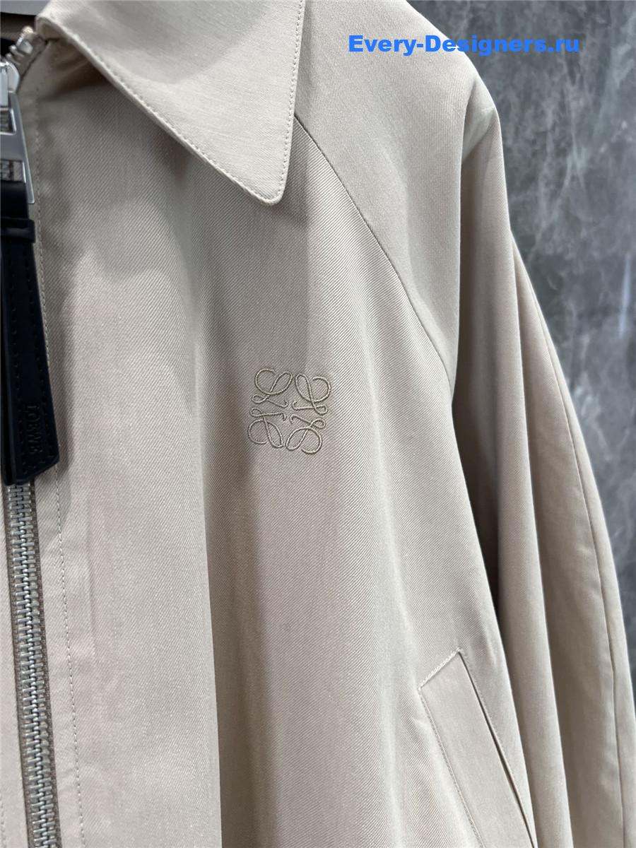 L0ew* balloon cotton jacket