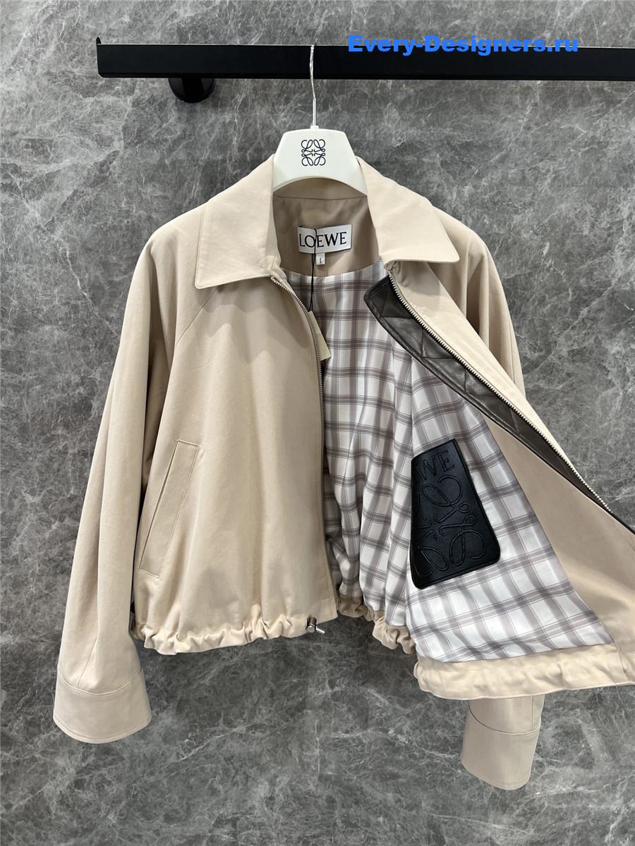 L0ew* balloon cotton jacket