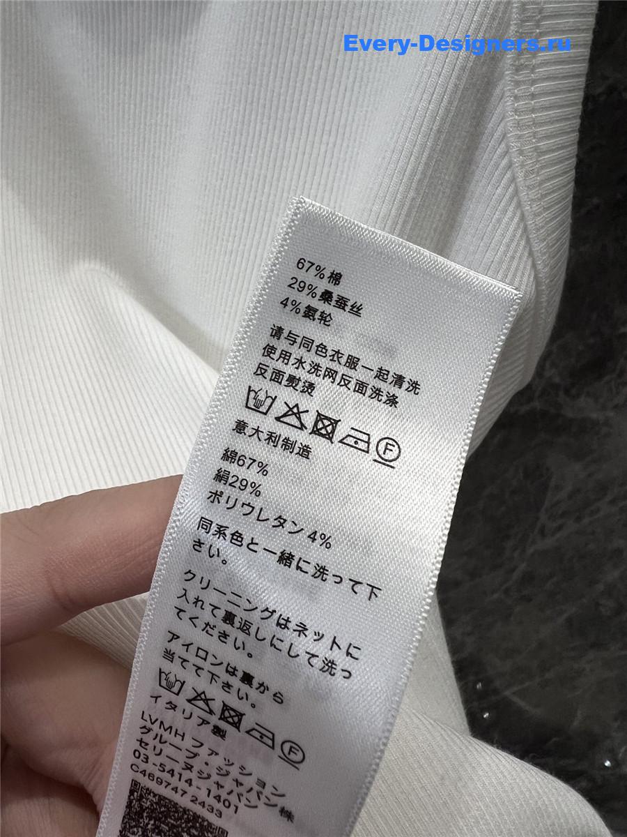 Ce1i*e arc de triomphe embroidery white vest