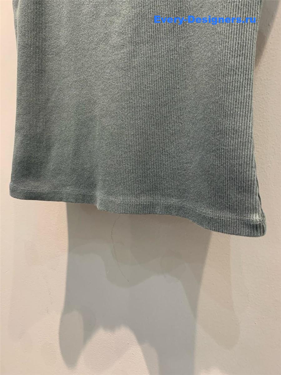 Miu Miu Rhinestone Logo Lettering Vest