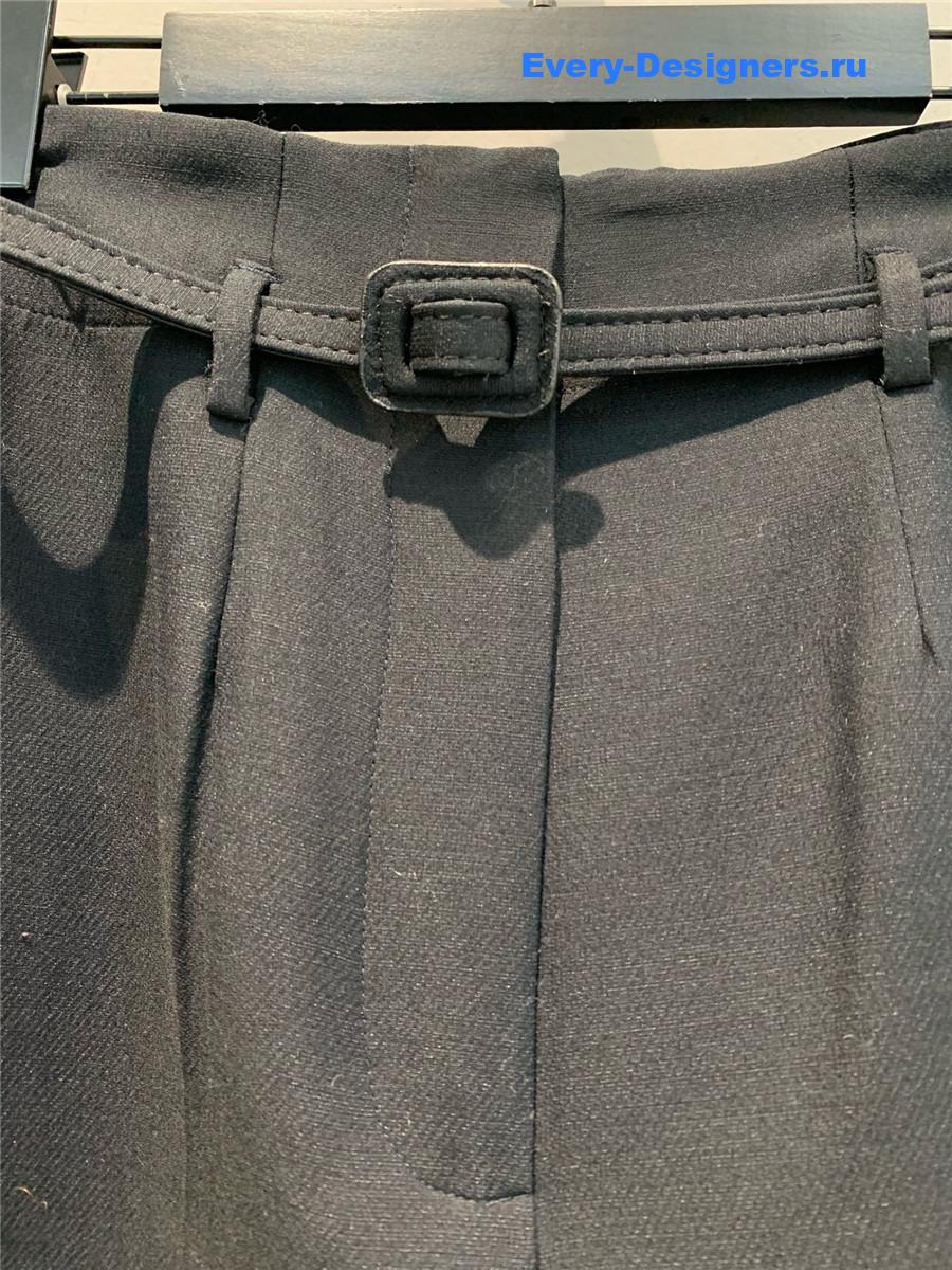 D10r cd black silk shorts