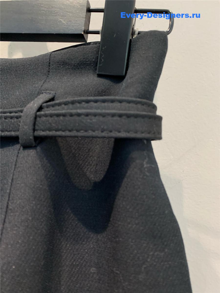 D10r cd black silk shorts