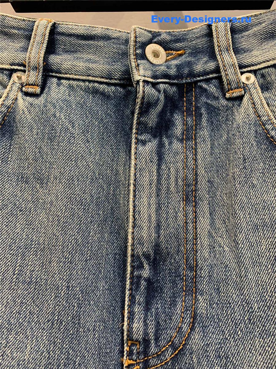 L0ew* denim high-waisted jeans