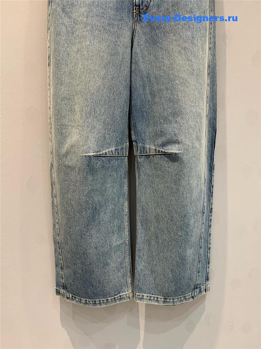 L0ew* denim high-waisted jeans