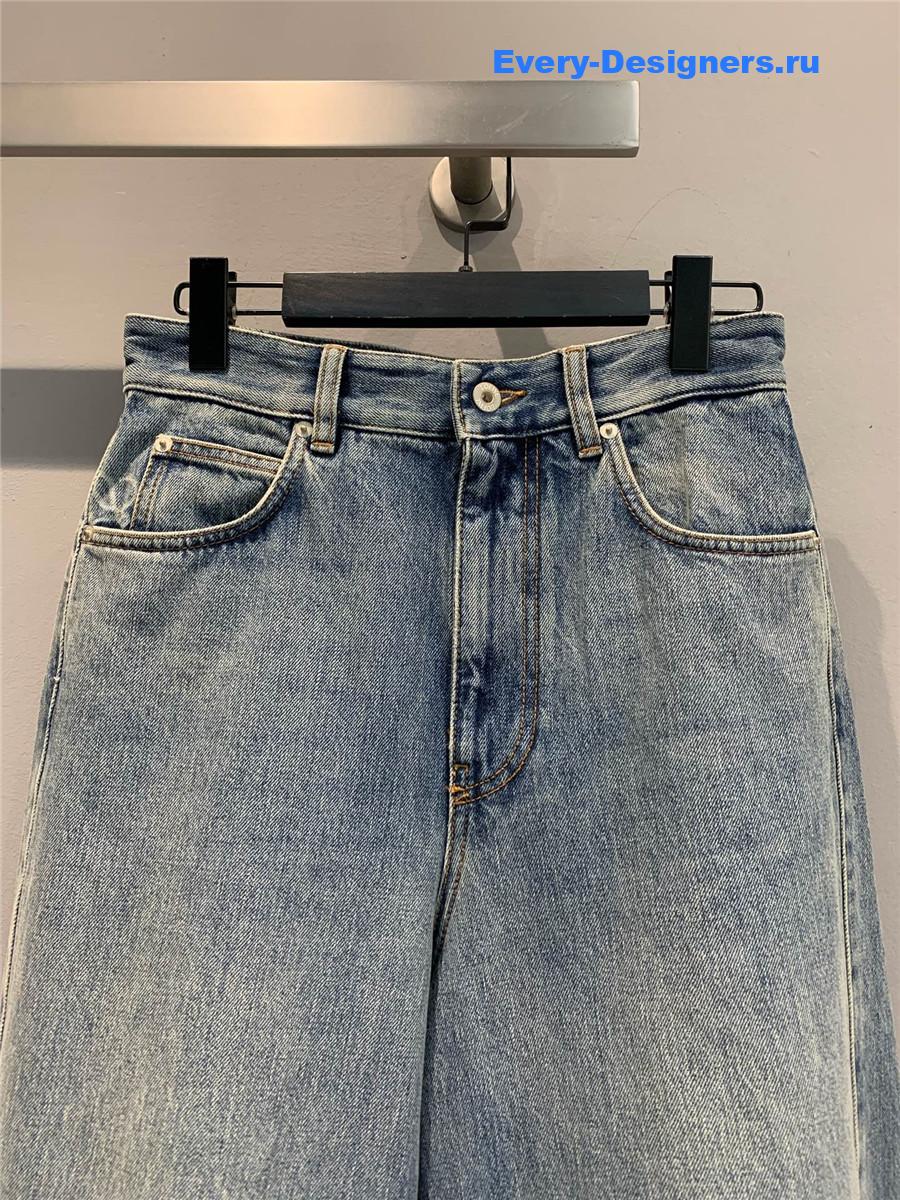 L0ew* denim high-waisted jeans